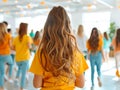 Interactive class teaching foundational skills in expressive movement for dancers