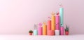 Interactive Data Analysis: Engaging Visual Representation with Charts and Graphs in Soft Colors