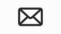 Interactive Email Icon for Digital Communication Concepts