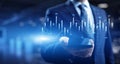 Interactive Financial Data Visualization with Trading Algorithms