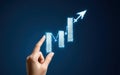 Interactive Growth Chart Displaying Business Success