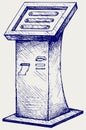 Interactive information kiosk