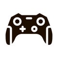 Interactive Kids Video Games Gamepad Glyph Icon