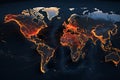 Interactive maps illustrating the global impact