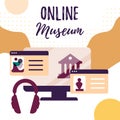 Interactive museum exhibition. Virtual Museum and art galleryTours. Online Tours. Exhibits Online.