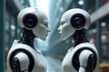 Interactive Robot Communication Through AI Connection