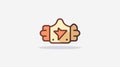 Interactive Share Icon for Engaging User Interaction: Suitable for Websites and Apps