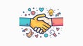 Interactive Share Icon for Online Interaction Design and Usage