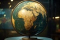 Interactive Touch-Sensitive Globe Display