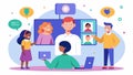 An interactive video booth where visitors can share their own experiences with neurodiversity and learn from others