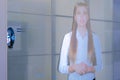 Interactive virtual promoter hologram mannequin: advanced digital display