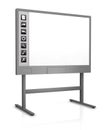 Interactive whiteboard Royalty Free Stock Photo