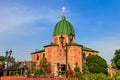 Intercession church in Kamiani Potoky village near Kremenchug, Ukraine Royalty Free Stock Photo