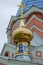 Intercession Orthodox Church Uzhgorod Carpathians in the First World War, Uzhhorod, Ukraine Royalty Free Stock Photo