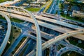 Interchange , Loops , and Highways Interstate 35 and Toll Road 45 Austin Texas Transportation