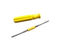Interchangeable shaft and handle of screwdriver