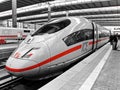 Intercity Express (ICE) train of Deutsche Bahn Royalty Free Stock Photo