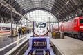 Intercity Express (ICE) train of the Deutsche Bahn (DB) Royalty Free Stock Photo