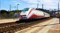 Intercity Italian Train by Trenitalia, Italy Royalty Free Stock Photo