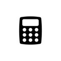 Intercom, Door Video Communicator Flat Vector Icon Royalty Free Stock Photo