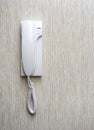 Intercom home hung Royalty Free Stock Photo