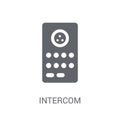 Intercom icon. Trendy Intercom logo concept on white background