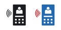 Intercom icon vector