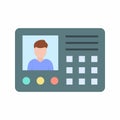 Intercom icon vector image.