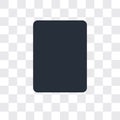 Intercom vector icon on transparent background, Intercom logo design Royalty Free Stock Photo