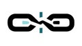 Interconnected Chain Links for Unity Strength, vector design Generative AI Royalty Free Stock Photo