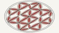Interconnected Hexagonal Pattern, Geometric Abstraction, vector design Generative AI Royalty Free Stock Photo