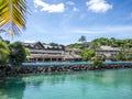 Intercontinental Resort and Spa Hotel in Papeete, Tahiti, French Polynesia Royalty Free Stock Photo