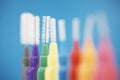 Interdental toothbrushes Royalty Free Stock Photo