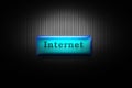 Interenet Button 2 Royalty Free Stock Photo