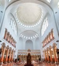 Interer of Poti Soboro Cathedral. It is a Georgian Orthodox church in downtown Poti, Georgia Royalty Free Stock Photo