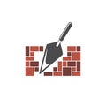 Interest brick layer icon Royalty Free Stock Photo