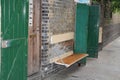 An interesting alleyway in Bethnal Green Royalty Free Stock Photo