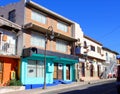 Interesting architecture of buildings in Puerto Penasco, Mexico