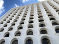 Interesting architecture of the Renaissance Hotel in downtown Phoenix. This is a Marriott-owned property