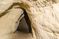 Interesting cave in Incukalns, Latvia Royalty Free Stock Photo