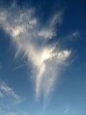 Interesting Cloud Formation in the Sky Royalty Free Stock Photo