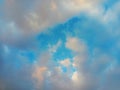 Interesting cloudy sky Royalty Free Stock Photo