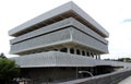 Intrinsic detail in exterior architecture of the State Museum, Albany, New York, 2019