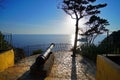 Interesting detail of an Venetian cannon defending the monastery of the Virgin Mary in Paleokastritsa, Greece