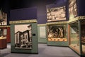 Interesting display covering the history of Harlem, State Museum,Albany,New York,2016