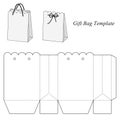 Interesting gift bag template