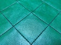 interesting leather green texture Royalty Free Stock Photo