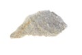 Interesting limestone on a white isolated background