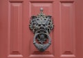 Interesting metal doorknocker, South Philadelphia