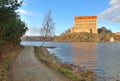 Interesting Plumlov castle in Czech republic